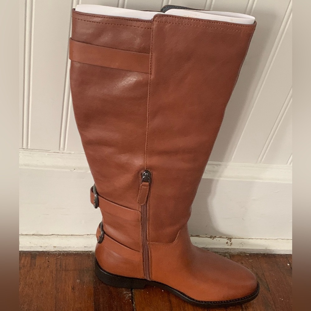 Franco Sarto Tan Over the Knee Boots - Picture 4 of 10